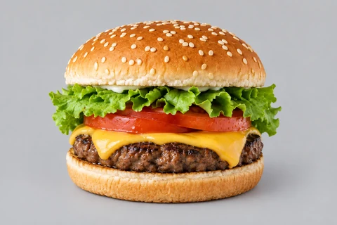 burger — Clean background