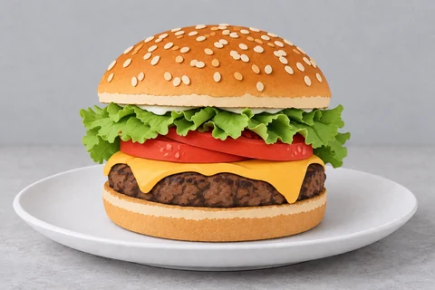 burger — Paper layers