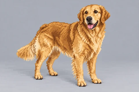dog — Pixel world