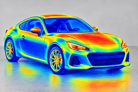 car — Thermal palette