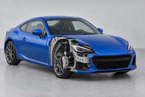 Illustrative cutaway — car