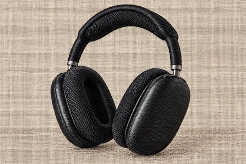 Thread embroidery — headphones