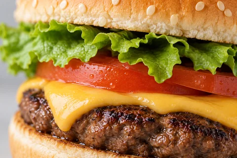 Macro detail — food