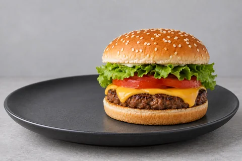 Plate styling — food