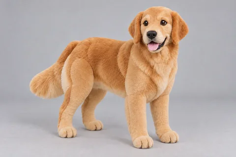 Soft plush collectible — dog