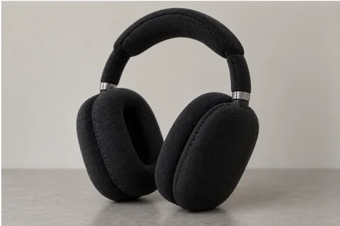 Soft plush collectible — headphones