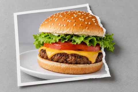 Break the photo frame — food
