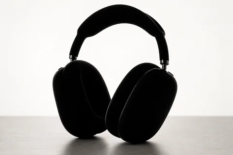 Graphic silhouette — headphones