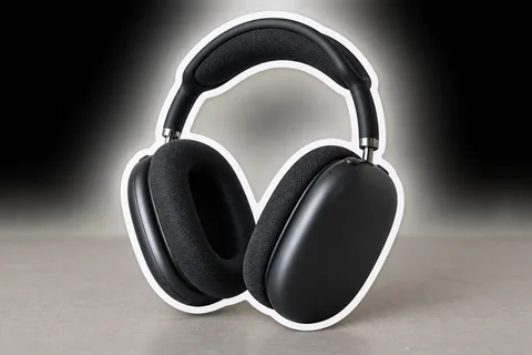 Die-cut sticker — headphones