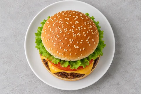 Overhead view — food